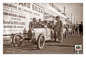 1928 La Sarthe Bugatti Dubonnet #50 1st Winner