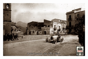 1928 Targa Florio Bugatti Minoia #32 6th Race