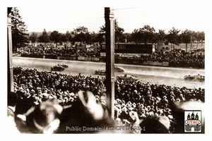 1923 Monza Voisin Silvani #3 Dnf Race Pass Grandstand