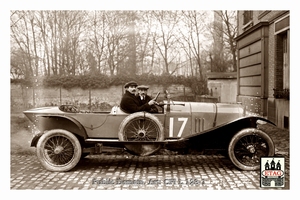 1923 Paris Nice Voisin Boden Barrel #17 Neuilly sur Seine