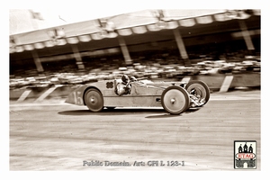 1923 Tours ACF Voisin Rougier #15 Dnf19laps Pass Grandstand