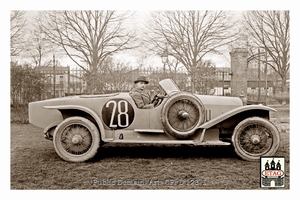 1924 Paris Nice Voisin Salmson #28 Paddock