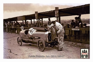 1926 Brooklands Salmson Harcourt Wood #41 Dnf Paddock