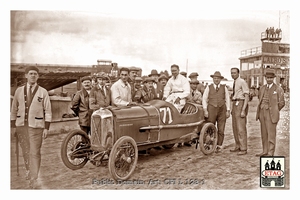 1926 Montlhery Salmson D`Havrincourt #71 1st Paddock