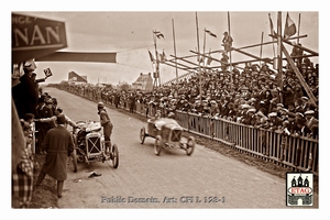 1926 Saint Quentin Circuit L`Aisne Salmson Ismalin #40 Pitss