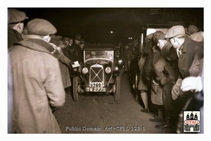 1926 London Exeter Salmson Driver? #269 Arriving