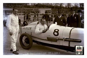 1928 Brooklands Salmson Newman #8 Eeastern Meeting