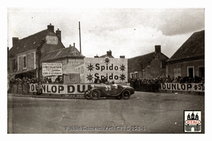 1928 Le Mans Salmson Casse & Rousseau #35 10th Race