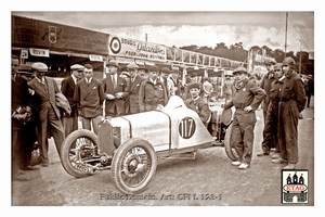 1927 Bol D`Or Spag Osnobichine #117 Paddock