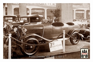 1927 Grand Palais Paris Salmson Chassis VAL3 7CH