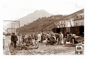 1907 Targa Florio Radia Edoardo Marnier #17b Berliet #8b