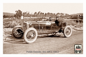 1925 Targa Florio Alfa Ginaldi #18 6th Paddock