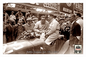 1929 Spa Francorchamps Alfa Marinoni, Benoist #23 Winners