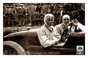 1930 Targa Florio Alfa Varzi #30 1st Portrait