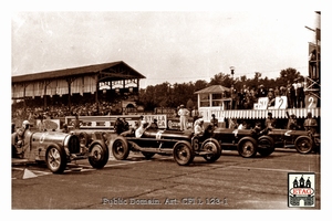 1932 Monza Alfa Briovio #4, Varzi #8, Monozzi #2