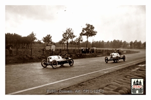 1922 Monza Austro Haiden #8 6th Pocher #1 7th Race