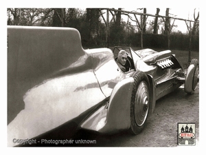 1933 Brooklands Bluebird Campbell The New Bluebird Napier5