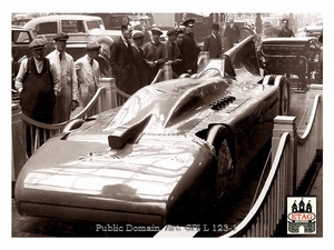 1935 Scottish Motorshow Glascow Bluebird