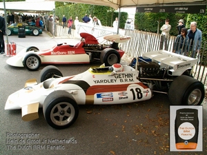 2010 Goodwood Revival 1967 BRM P160 Stand #18 Yardley