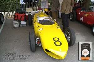 2009 Goodwood Revival 1961 Ferrari Dino 156 V6 #8 Stand1