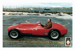 1981 Zandvoort 1951 Ferrari 375 Dries van der Lof In Car1