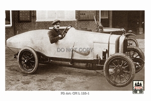 1921 Brooklands Aston Zborowski #66 10th Paddock